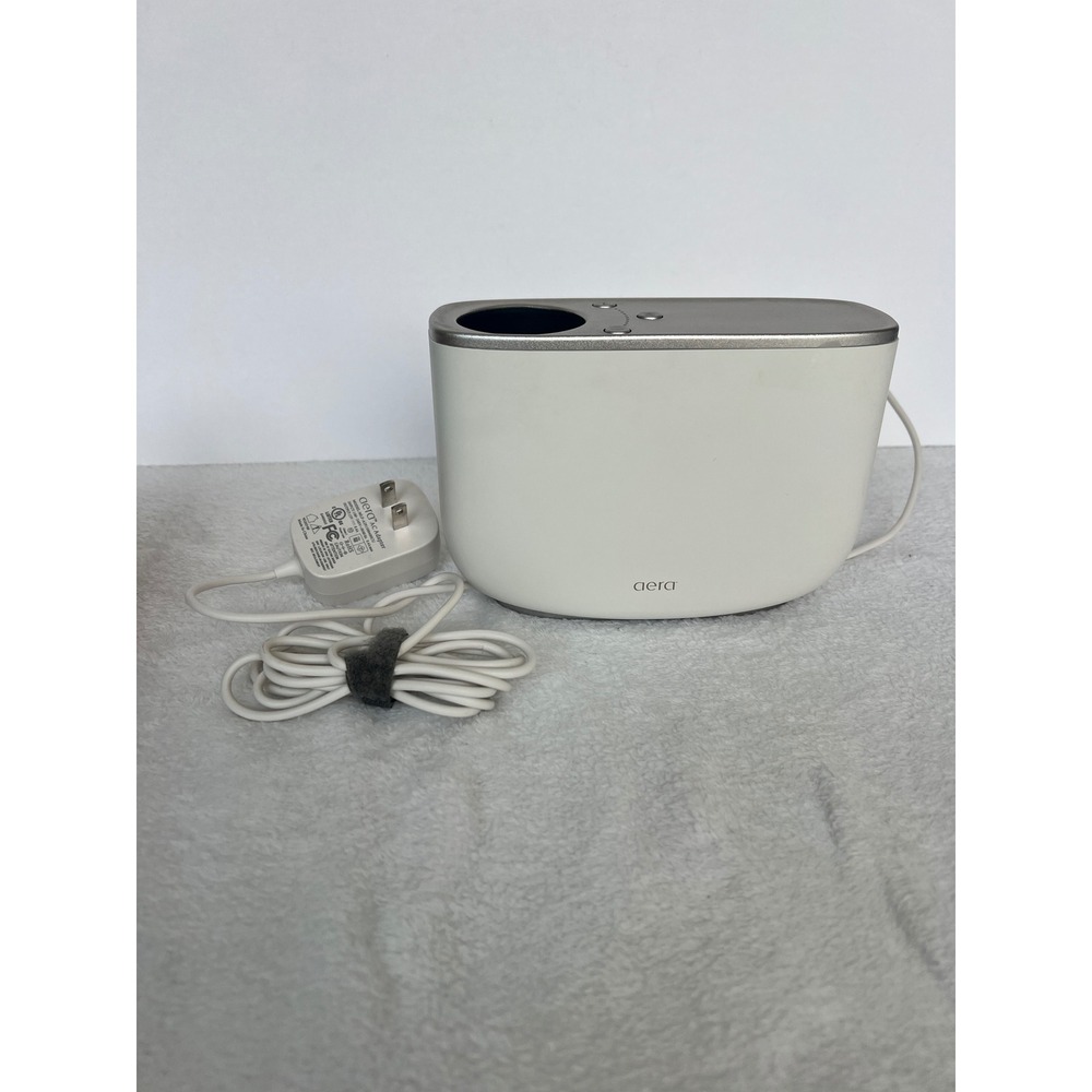 Aera Smart Fragrance Electric Diffuser White Silver Model AQ26 with Power Cord